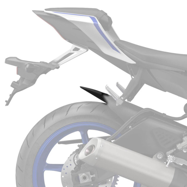 Pyramid Plastics Pyramid hugger extension | matte black | yamaha yzf-r6 2005>current